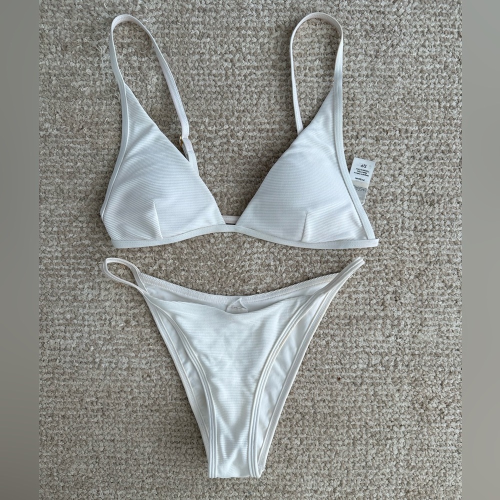 LSPACE Ribbed Millie Bikini Top & Ribbed Jay Bikini Bottom